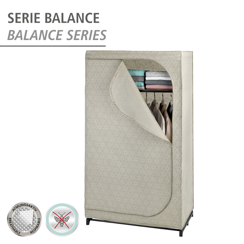 BALANCE mobiler Kleiderschrank mit Ablage