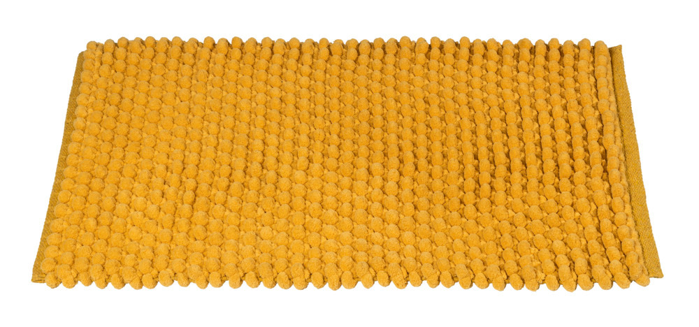 SOLIVO senfgelb Badteppich 2200 g/m², 50x80 cm