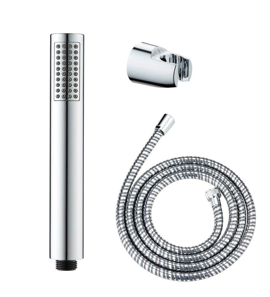 BASIC Line Duschkopf-Set für die Wanne, 3-teilig BASIC Line Duschkopf-Set für die Wanne, 3-teilig