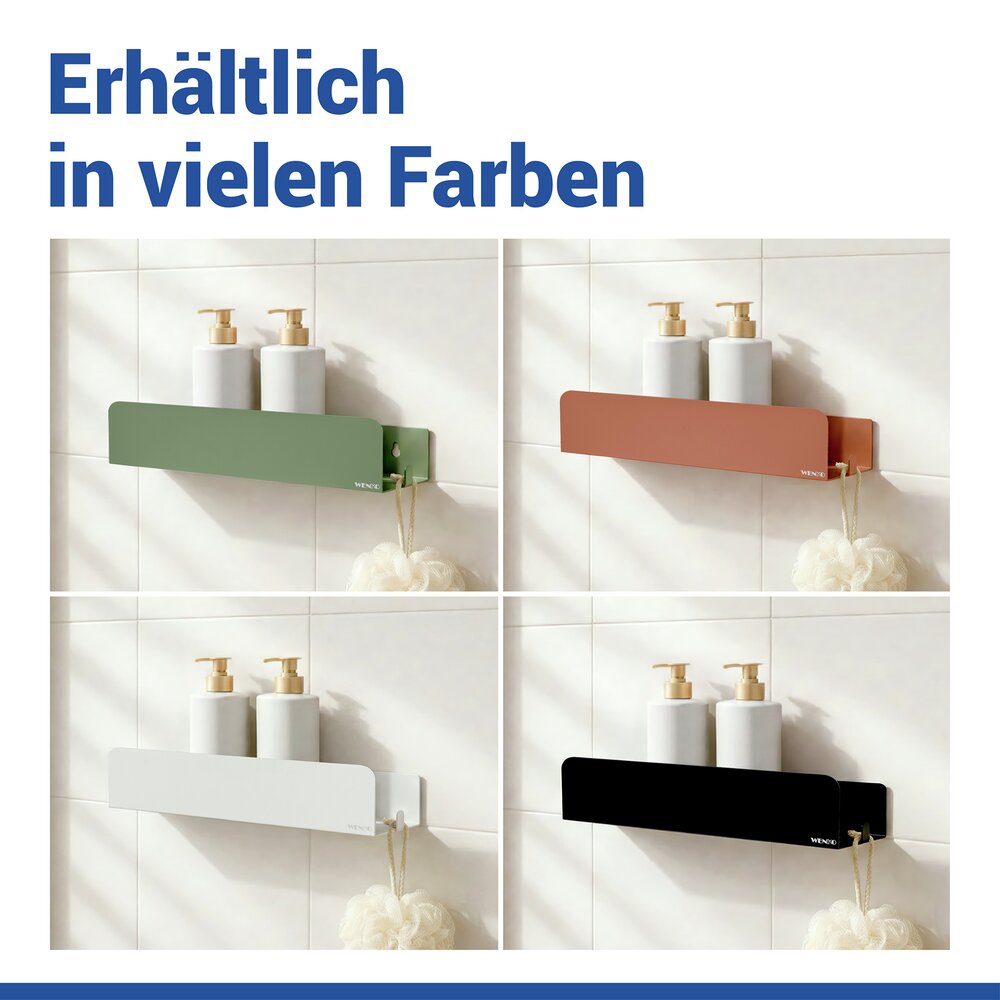 LIZAN grün Turbo-Loc® Wandablage aus Edelstahl