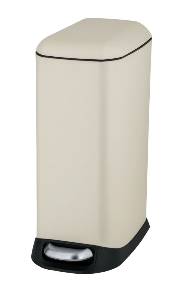 DESIGN creme Treteimer, 12 l, Easy Close