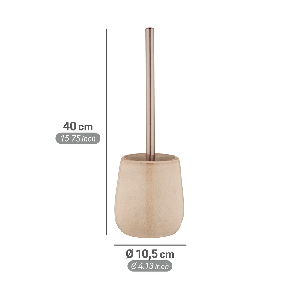 SIRMIONE beige WC-Garnitur aus Keramik