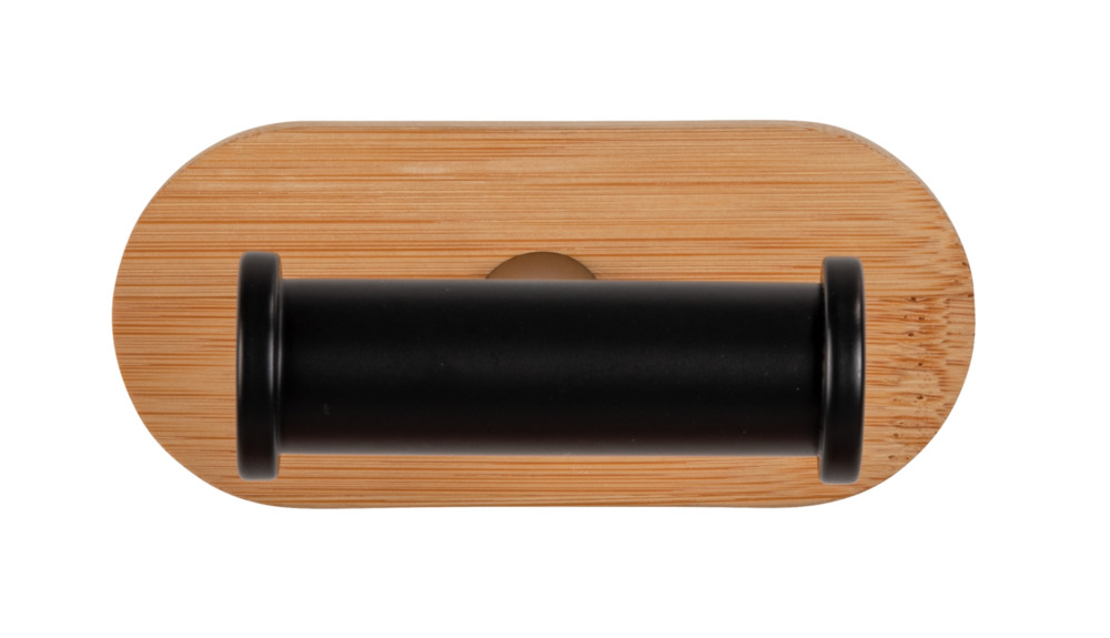 Duo OREA Bamboo Turbo-Loc® Wandhaken, Edelstahl/Bambus