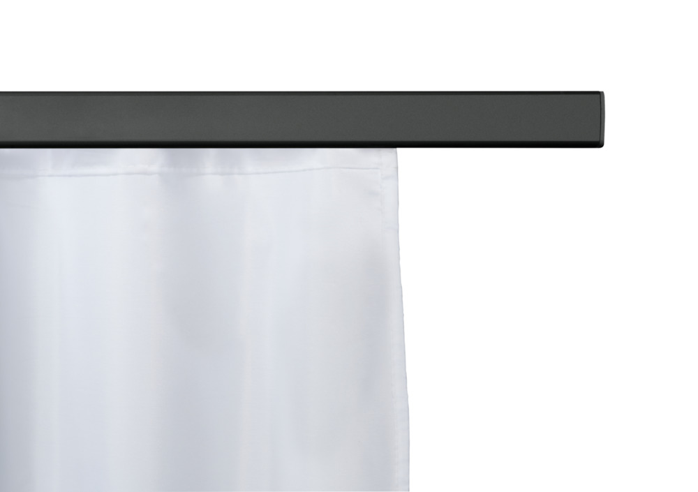 Teleskop-Duschschiene Mod. JETE 125 - 210 cm, Schwarz