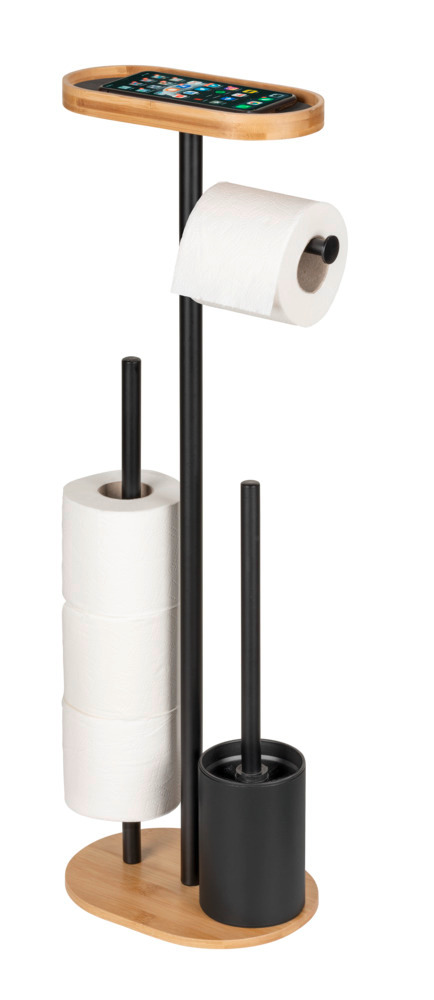POMAROLO Stand WC-Garnitur mit Ablage POMAROLO Stand WC-Garnitur mit Ablage