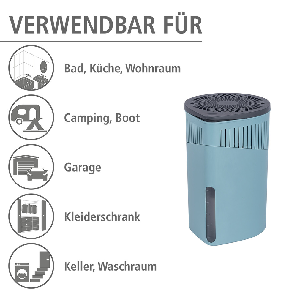 DROP türkis Raumentfeuchter-Set für Räume bis ca. 80 m³ DROP türkis Raumentfeuchter-Set für Räume bis ca. 80 m³