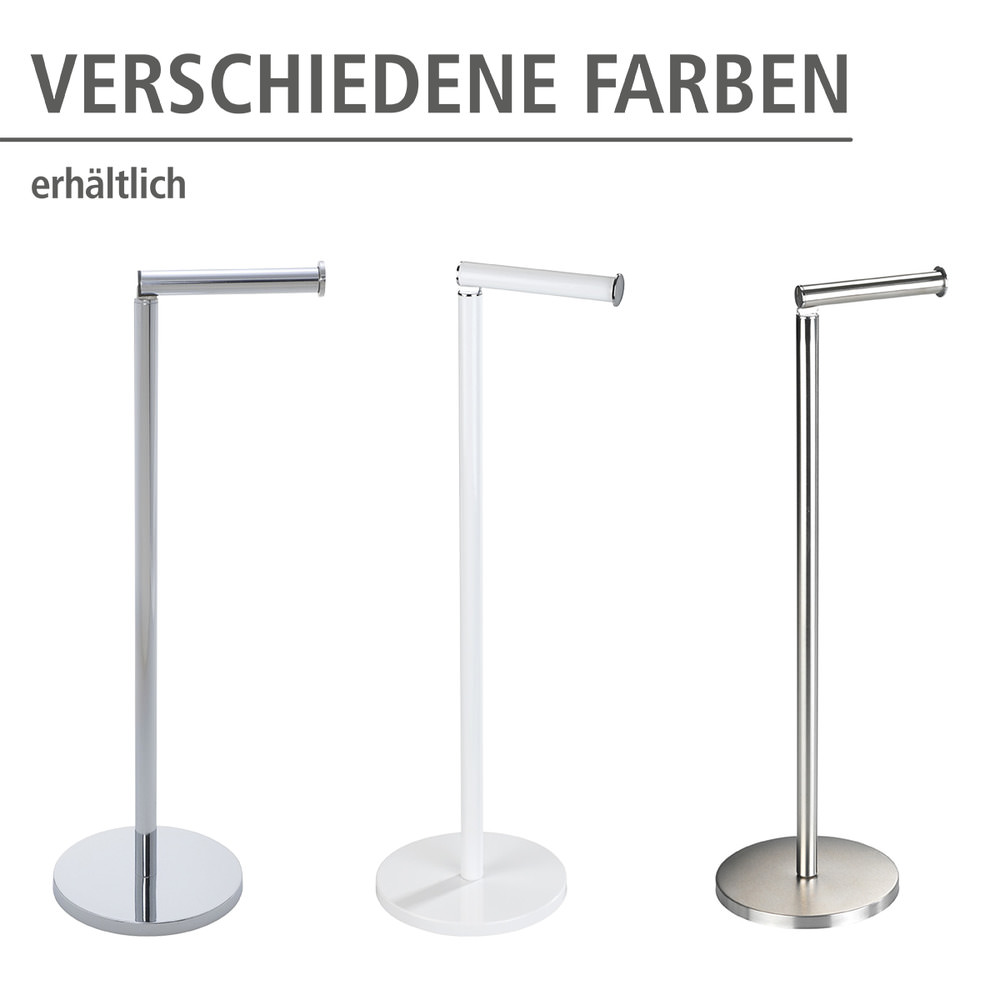 Toilettenpapierhalter 2 in 1 aus Edelstahl