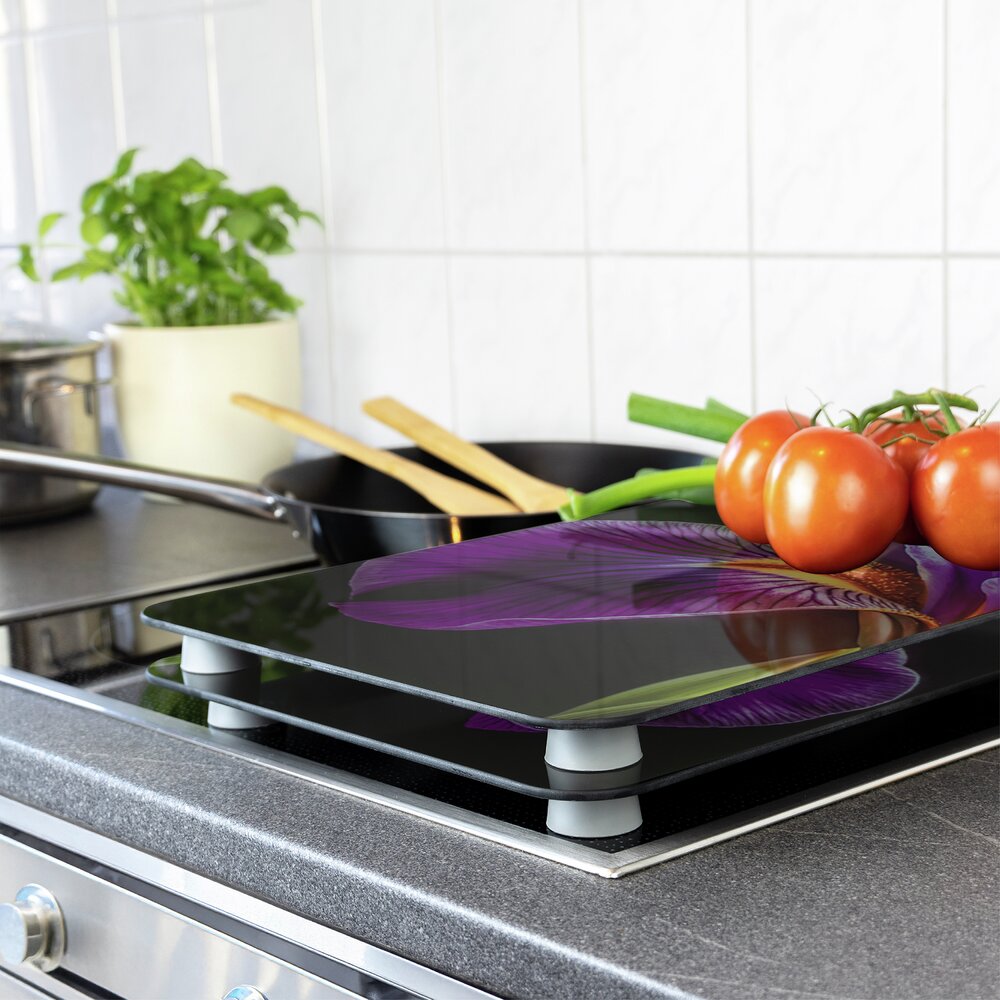 IRIS 2er-Set Herdabdeckplatten aus Glas