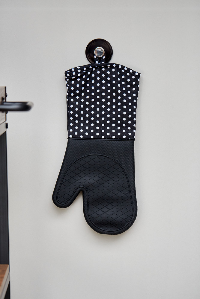 SILIKON schwarz Topfhandschuhe