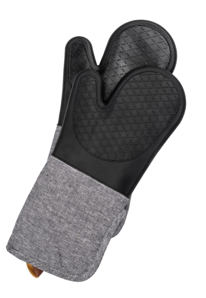 Topfhandschuhe Silikon Mod. Ada Schwarz, 2er