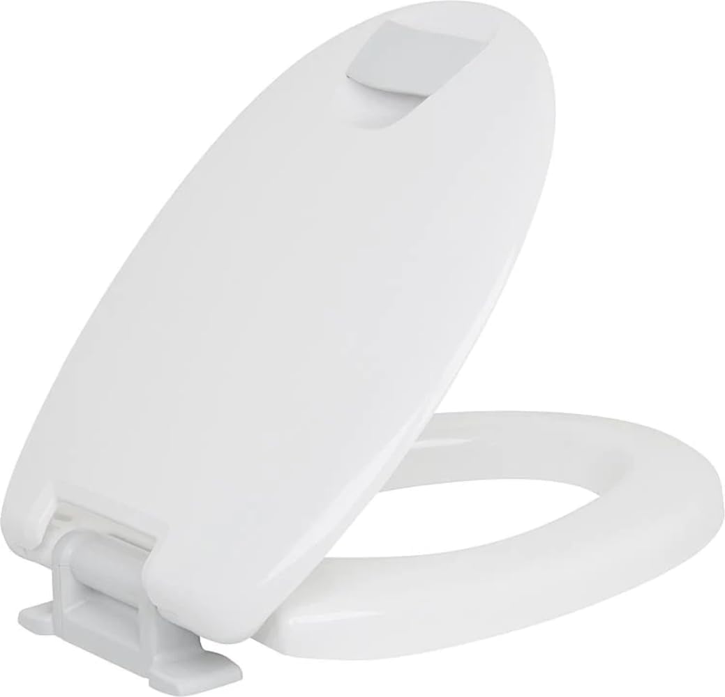 HAROMED WC-Sitz weiss, Griff weiss