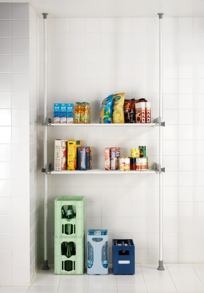 HERKULES Teleskop-System Kombination TWIN weiss