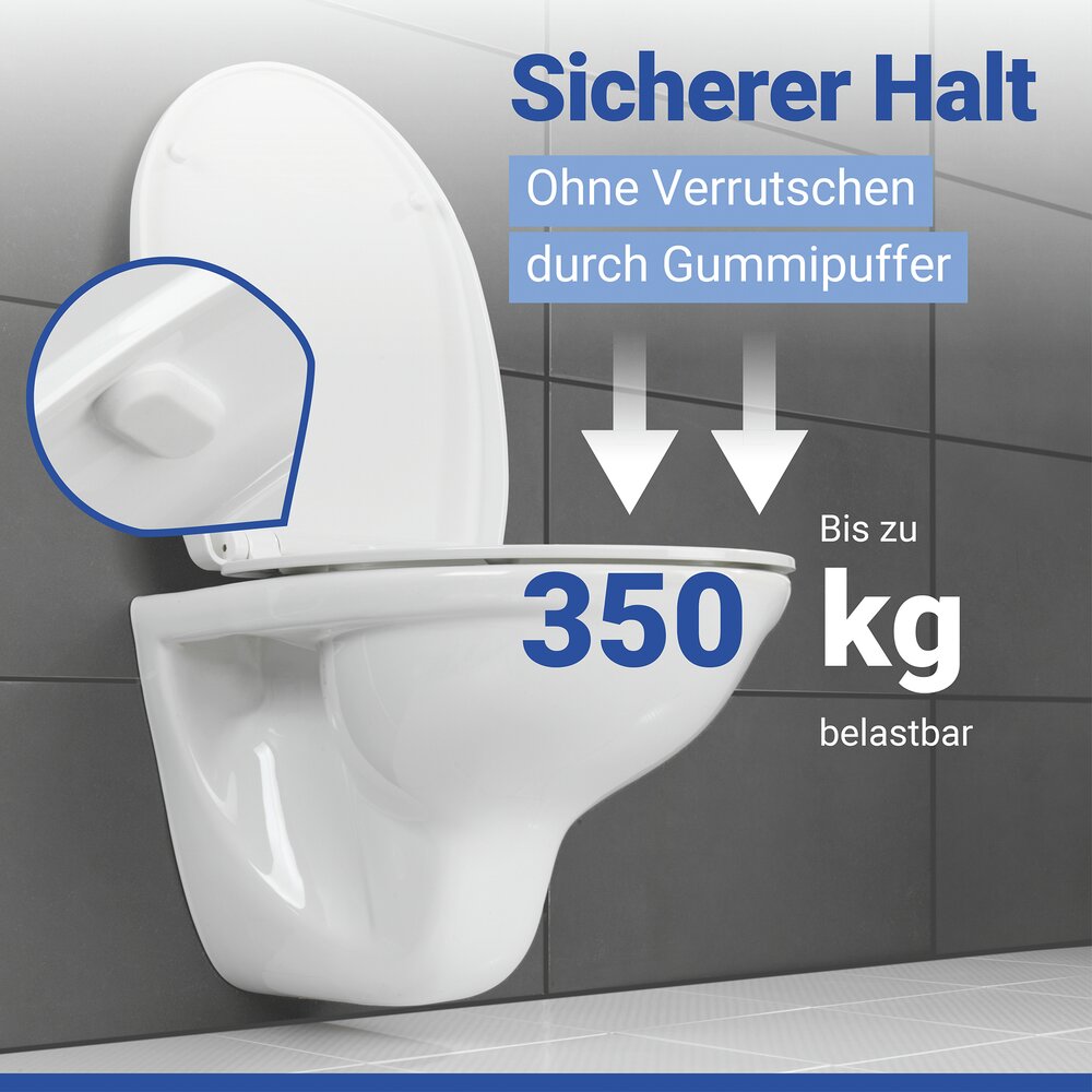 ROANNE WC-Sitz belastbar bis 350 kg