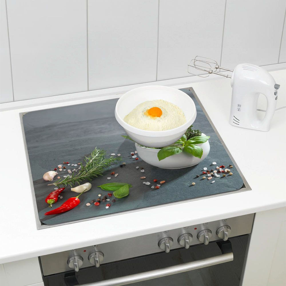 KRÄUTERKÜCHE Multiplatte 56x50 cm aus Glas
