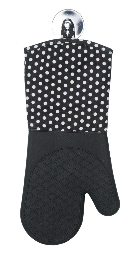 SILIKON schwarz Topfhandschuhe