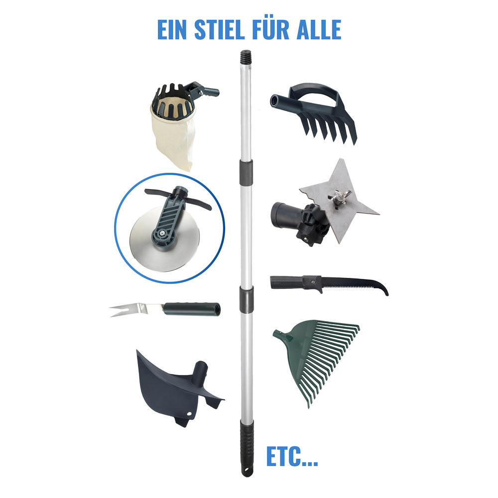 CUT Rasenkanten-Roller mit Teleskopstiel