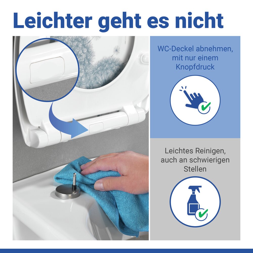 ASTERA Toilettendeckel belastbar bis 200 kg