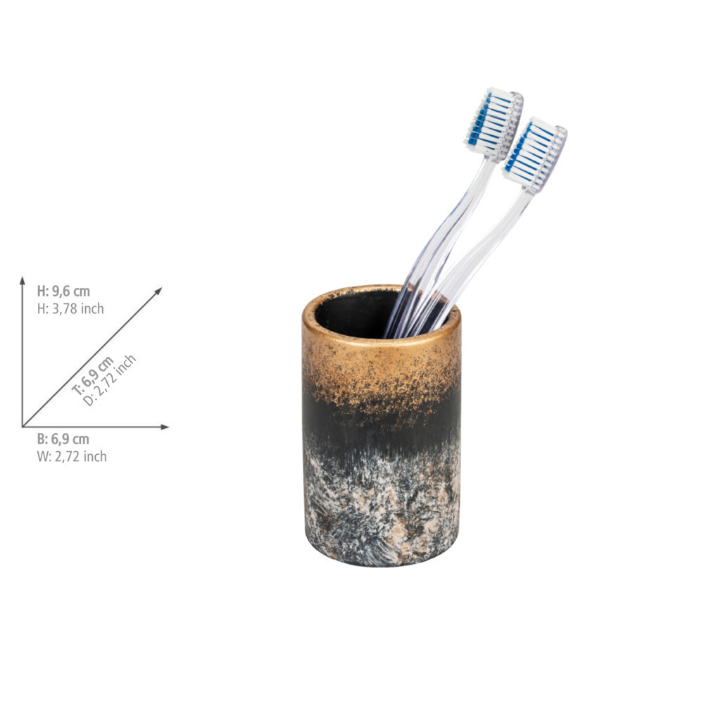 LACONA Badzubehör-Set aus Beton, 3-teilig