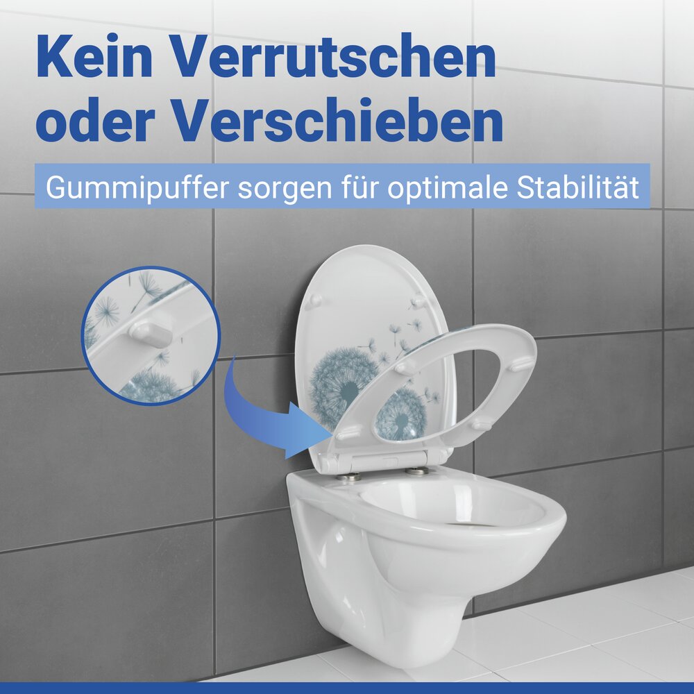 ASTERA Toilettendeckel belastbar bis 200 kg