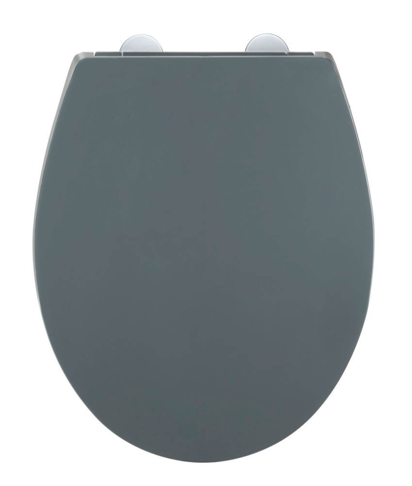 OSTUNI grau WC-Sitz, belastbar bis 300 kg