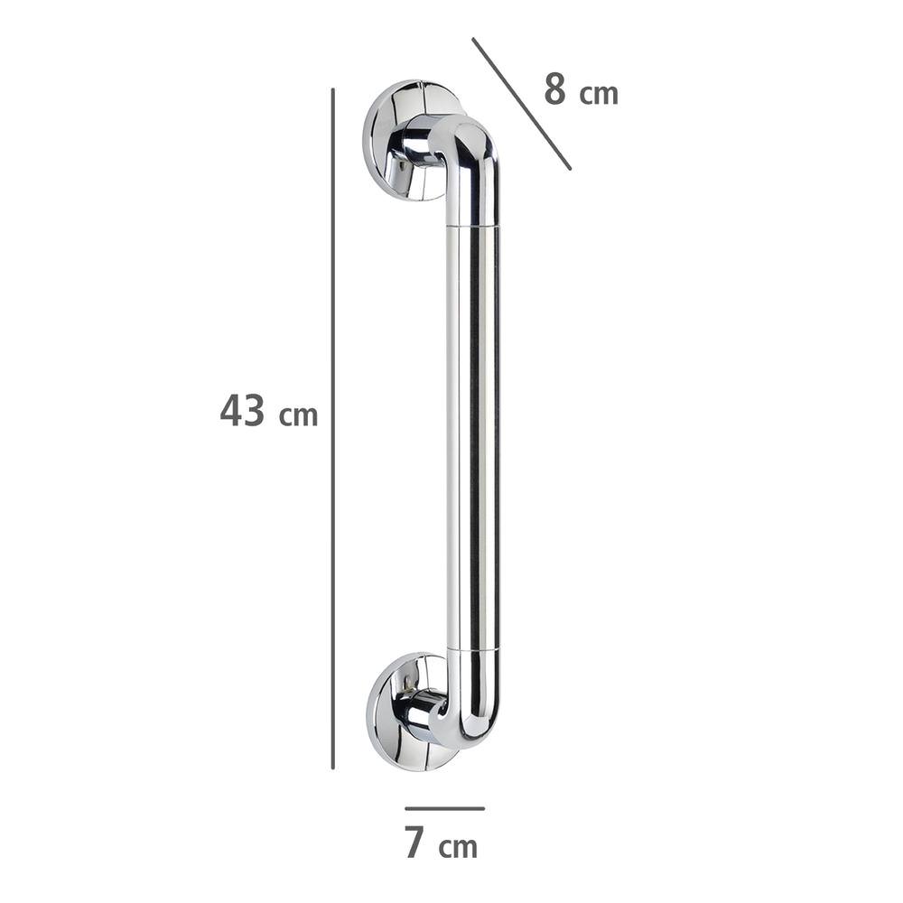 SECURA chrom Wandhaltegriff 43 cm