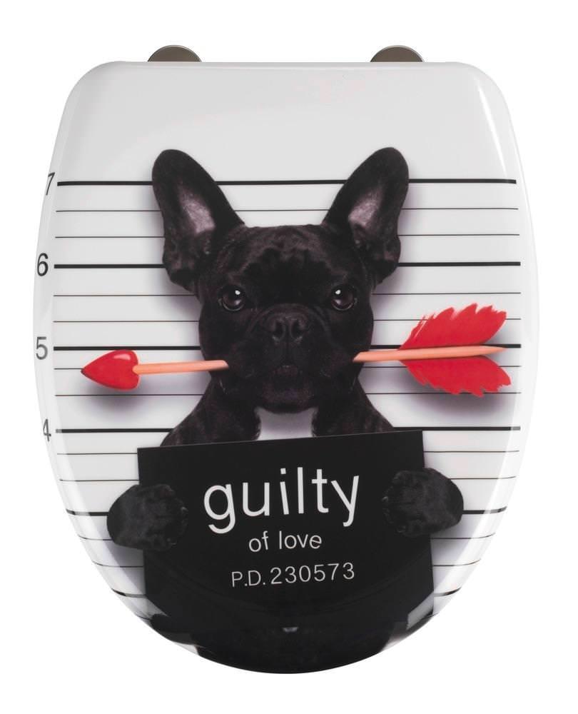 GUILTY DOG Premium WC-Sitz mit Absenkautomatik