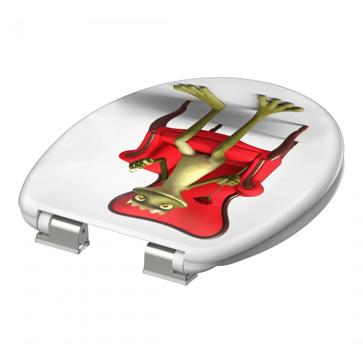 FROG KING WC-Sitz mit Absenkautomatik