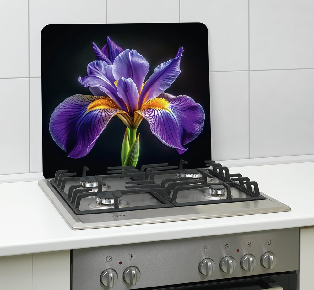 IRIS Multiplatte 56x50 cm aus Glas