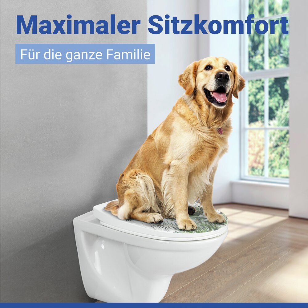 MASCALI WC-Sitz belastbar bis 350 kg