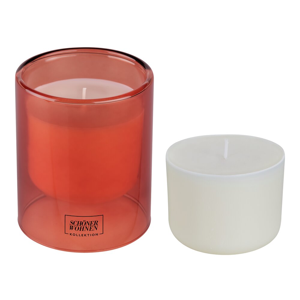 Duftkerze mit Ersatzkerze Mod. Sandalwood L