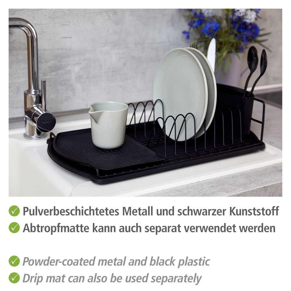 BASIC schwarz Geschirrabtropfer