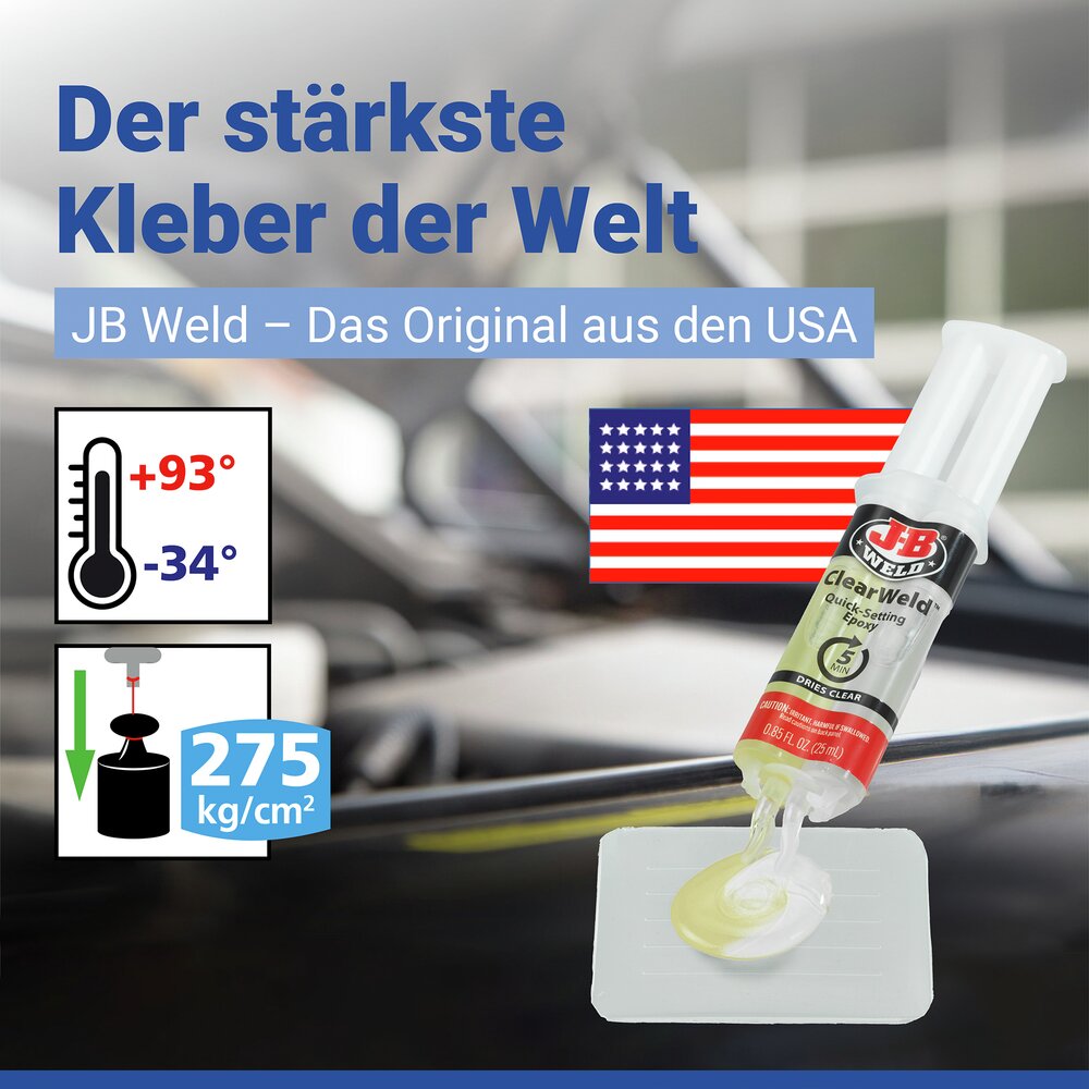 ClearWeld 2-Komponenten-Kleber
