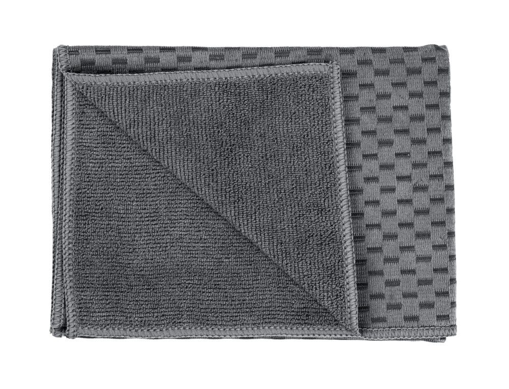 MIKO schwarz Mikrofaser Geschirrtücher, 6er Set