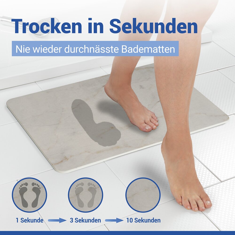 ITAMOS Badematte schnelltrocknend 60x39cm