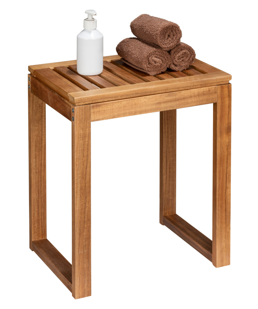 FONDI Badhocker aus Akazienholz