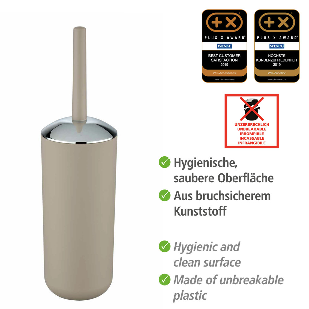 71167800_badzuebhoer-set-braisl-taupe8 BRASIL taupe Badzubehör-Set, 4-teilig