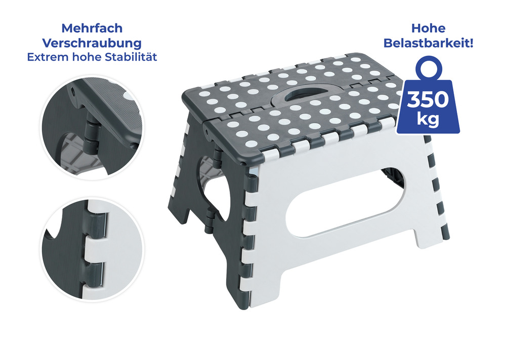 SECURA Klapphocker bis 350 kg belastbar