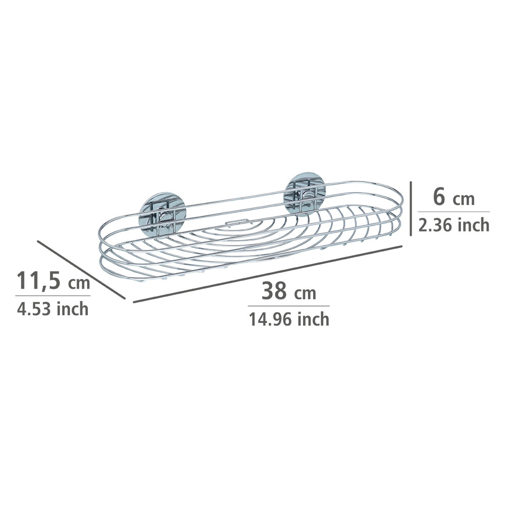 TURBO-Loc®  Maxiablage 38 cm, ohne Bohren