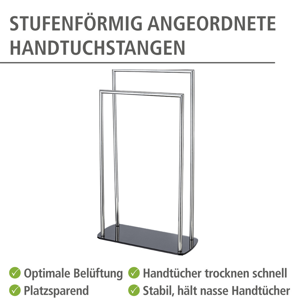 RAVINA Bürstengarnitur + Handtuchständer im Set
