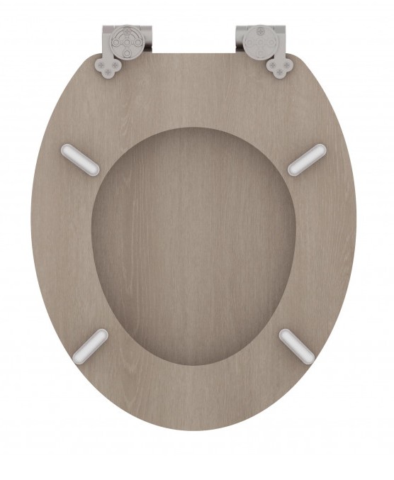 MODERN WOOD WC-Sitz mit Absenkautomatik