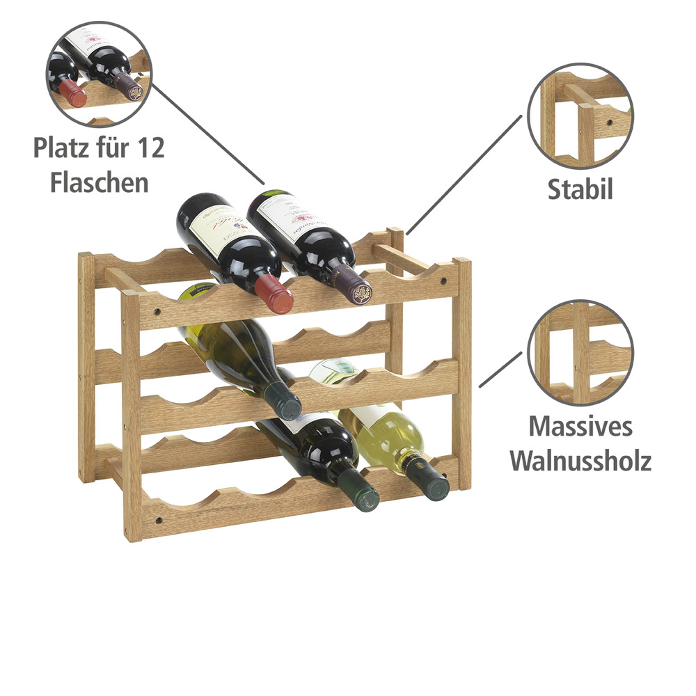 NORWAY Weinregal für 12 Flaschen NORWAY Weinregal für 12 Flaschen