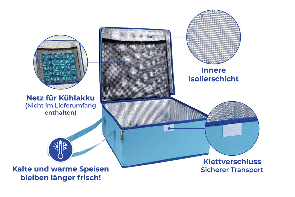 Transport-Kühltasche 38x17x38 cm