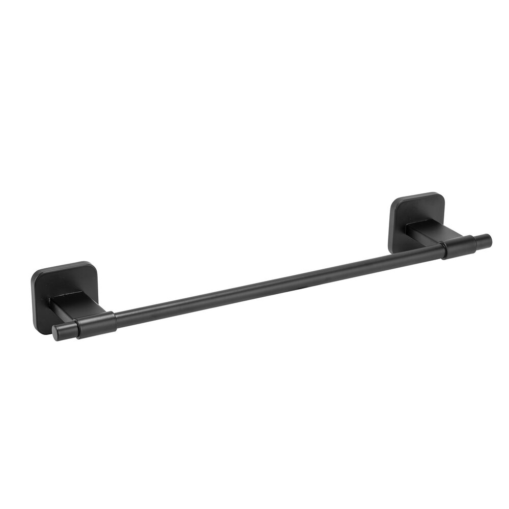 Turbo-Loc® Badetuchstange Uno Mod. Porto Black 40 cm