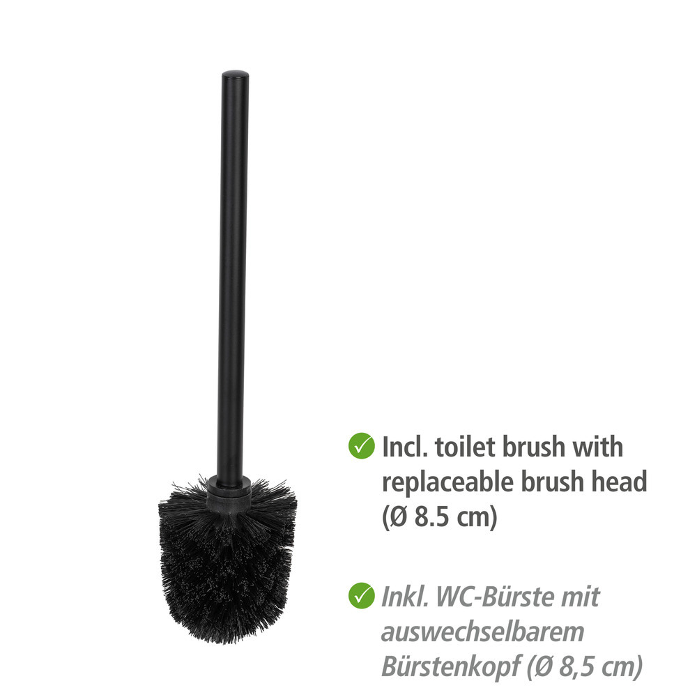 PARUS schwarz Bürstengarnitur aus Metall PARUS schwarz Bürstengarnitur aus Metall