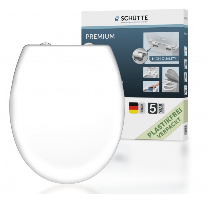 WHITE PREMIUM WC-Sitz belastbar bis 250 kg