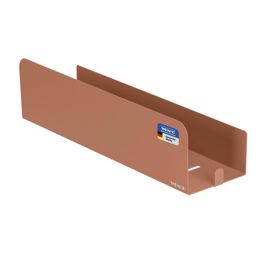 LIZAN braun Turbo-Loc® Wandablage aus Edelstahl