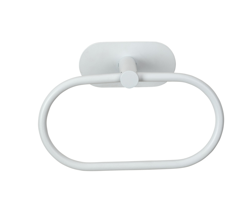 OREA White matt Turbo-Loc® Handtuchring aus Edelstahl OREA White matt Turbo-Loc® Handtuchring aus Edelstahl