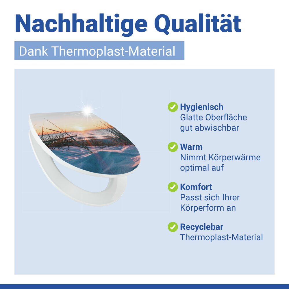 BALTIC Toilettendeckel belastbar bis 350 kg