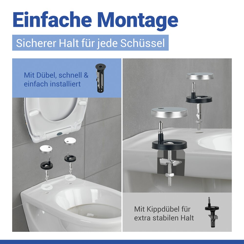 MOSAIC Allstar WC-Sitz mit Absenkautomatik