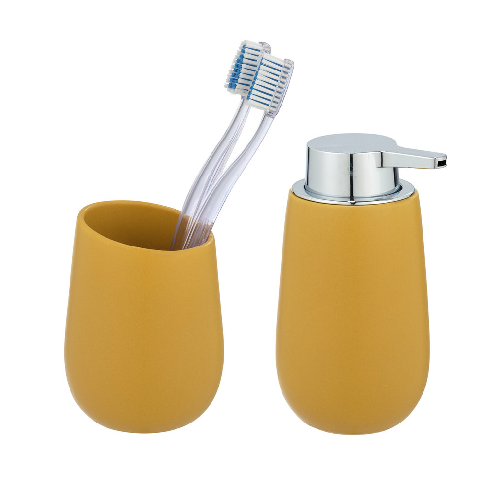 71360800_1pz6guuqw342_20__image_709667_de_133236133963025212 BADI gelb Badzubehör-Set aus Keramik, 2-teilig
